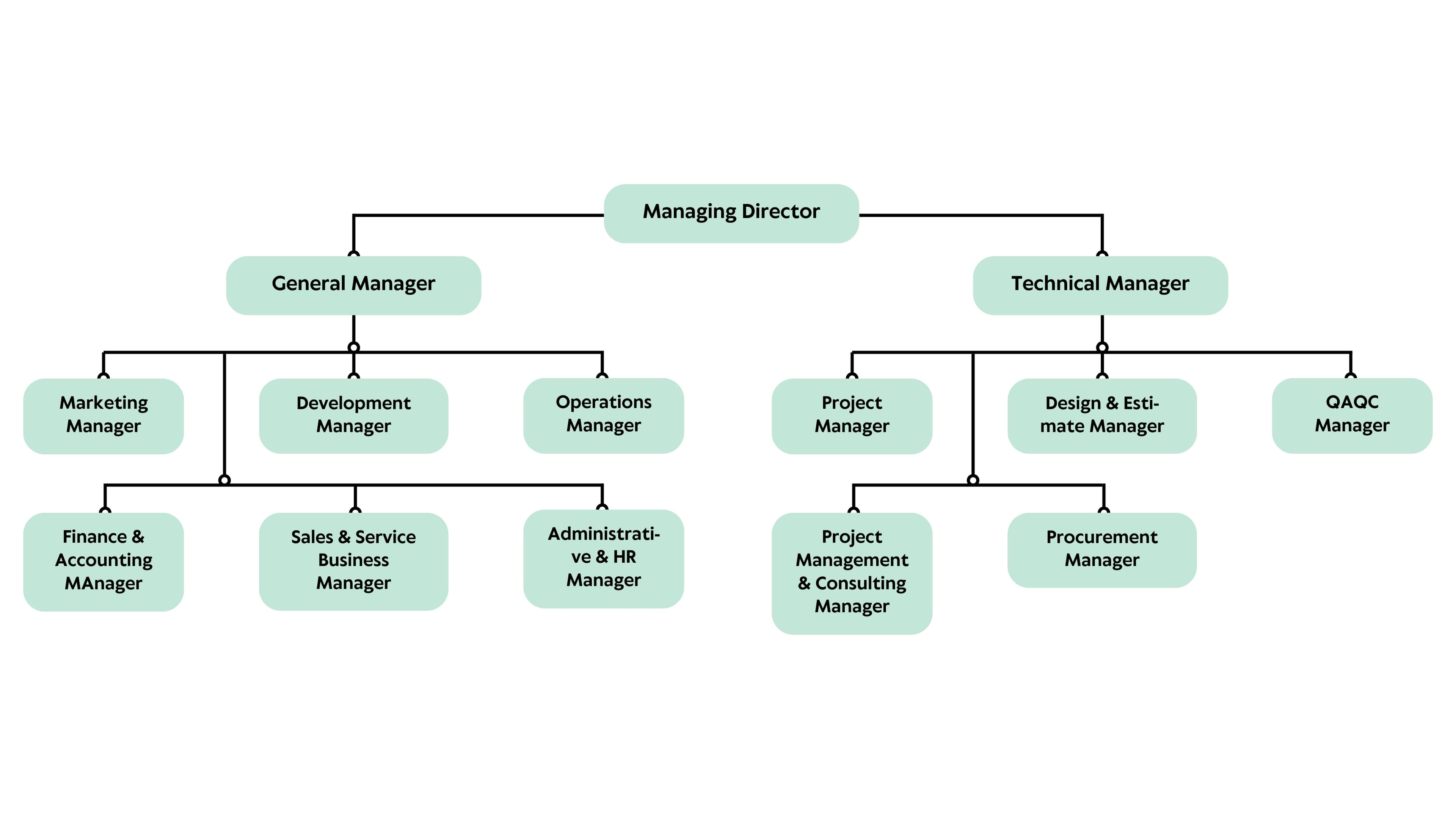 our company structure